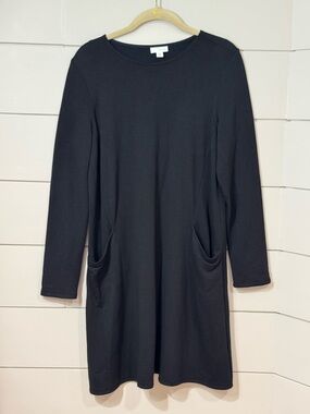 Pure Jill Relaxed Fit Pull Over Tunic Black Size S